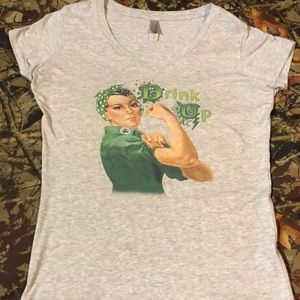 Irish drinking t shirt. Never been worn.